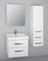 Мебель для ванной подвесная «Spectrum» Толедо 60 с ящиками белая, фото №1