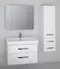 Мебель для ванной подвесная «Spectrum» Толедо 80 с ящиками белая, фото №1