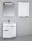 Мебель для ванной «Spectrum» Солар 65 с дверцами и ящиком белый лак, фото №1