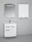 Мебель для ванной «Spectrum» Солар 65 с дверцами и ящиком белый лак, картинка №2