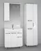 Мебель для ванной «Spectrum» Солар 75 с дверцами и ящиком белый лак, фото №1