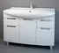 Мебель для ванной «Spectrum» Солар 105 с дверцами и ящиками белый лак, фотография №3