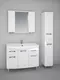 Мебель для ванной «Spectrum» Солар 105 с дверцами и ящиками белый лак, картинка №2