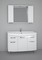 Мебель для ванной «Spectrum» Солар 120 с дверцами и ящиками белый лак, картинка №2