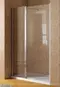 Душевая дверь «Aquanet» Cinetic 120 прозрачная/хром без поддона универсальный, фото №1