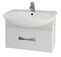Мебель для ванной подвесная «Spectrum» Лион 60 с ящиком белый лак, изображение №4