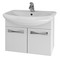 Мебель для ванной подвесная «Spectrum» Лион 60 с дверцами белый лак, фотография №7