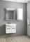 Мебель для ванной подвесная «Spectrum» Лион 65 с дверцами белый лак, фотография №3