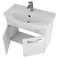 Мебель для ванной подвесная «Spectrum» Лион 65 с дверцами белый лак, картинка №6