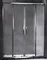 Душевая дверь «Esbano» ES-150DW 150/195 прозрачная/хром, фото №1