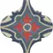 Настенный декор «Kerama Marazzi» Арабески Майолика 6,5x6,5 OS\A29\65000 орнамент, фото №1