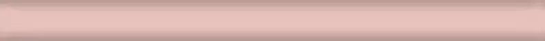 Настенный бордюр «Kerama Marazzi» Карандаш 20x1,5 199 розовый, фото №1