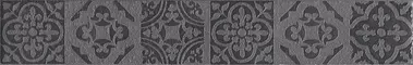 Напольный бордюр «Kerama Marazzi» Пьерфон 30x4,9 AD\A437\SG9312 орнамент серый, фото №1