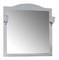Зеркало «ASB-Woodline» Флоренция 105 с подсветкой белое, фото №1