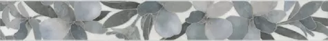 Настенный бордюр «Kerama Marazzi» Стеллине 50x6,3 VT\B161\7214 флора серый, фото №1