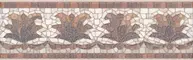 Настенный бордюр «Kerama Marazzi» Пантеон 25x7,7 HGD\A232\6000L орнамент бежевый, фото №1