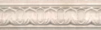 Настенный бордюр «Kerama Marazzi» Пантеон 25x7,5 BAC002 бежевый, фото №1