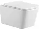 Подвесной унитаз безободковый «Aquanet» Tavr 2.0 Rimless 243545 белый с сиденьем дюропласт с микролифтом белое, фото №1
