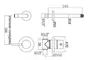 Смеситель для раковины «Paffoni» Light LIG007NO70 чёрный матовый, картинка №2