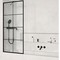 Шторка на ванну стеклянная «Radaway» Modo PNJ Black Factory 70/150 прозрачная/чёрный универсальная, фото №1