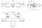 Смеситель для ванны «Ideal Standard» Ceratherm T50 A7223AA с термостатом хром, картинка №2