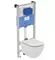 Комплект инсталляция с унитазом «Ideal Standard» Prosys Tesi T386801 белый, фото №1 Комплект инсталляция с унитазом «Ideal Standard» Prosys Tesi T386801 белый, фото №1