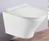 Подвесной унитаз безободковый «Esbano» Aster белый с сиденьем дюропласт с микролифтом белое, фото №1