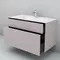 Мебель для ванной подвесная «Am.Pm» Inspire 2.0 100 элегантный серый матовый, фотография №3