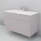 Мебель для ванной подвесная «Am.Pm» Inspire 2.0 100 элегантный серый матовый, изображение №4