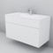 Мебель для ванной подвесная «Am.Pm» Inspire 2.0 100 матовый белый, фото №5
