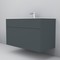 Мебель для ванной подвесная «Am.Pm» Inspire 2.0 100 матовый графит, изображение №4