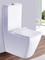 Приставной унитаз безободковый «Esbano» Duero-C белый с сиденьем с микролифтом белое, фото №1