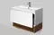 Мебель для ванной подвесная «Am.Pm» Gem 60 с 1 ящиком M90FHX06021WG белая глянцевая, фотография №3