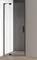 Душевая дверь «Cezares» SLIDER-B-1-90/100-C-NERO 100/195 прозрачная/чёрная универсальная, фото №1