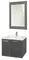 Тумба с раковиной «Bellezza» Луиджи 60 (Quadro 60) подвесная серая, картинка №2