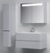 Мебель для ванной подвесная «Am.Pm» Sensation 100 серый шёлк, фото №1