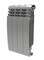 Радиатор биметаллический «Royal Thermo» BiLiner 350 4 секции Silver Satin, фото №1