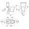 Унитаз компакт «Sanitana» Kapa NC666661/гигиенический душ Arona белый с сиденьем термопласт с микролифтом белое, фотография №7