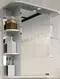 Зеркальный шкаф «СанТа» Герда 60 с подсветкой белый, фото №1