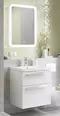 Мебель для ванной подвесная «Alavann» Vanda Luxe 60 белая, фото №1