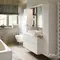 Мебель для ванной подвесная «Alavann» Stella 100 столешница МДФ белая, фотография №3