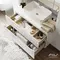 Мебель для ванной подвесная «Alavann» Stella 100 столешница МДФ белая, фото №5