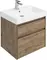 Мебель для ванной подвесная «Aquanet» Nova Lite 60 с 2 ящиками дуб рустикальный, фотография №7