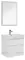 Мебель для ванной подвесная «Aquanet» Nova Lite 60 с 2 ящиками белый глянец, фото №1