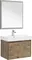 Мебель для ванной подвесная «Aquanet» Nova Lite 75 с 2 ящиками(один скрытый) дуб рустикальный, фото №1
