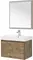 Мебель для ванной подвесная «Aquanet» Nova Lite 75 с 2 ящиками(один скрытый) дуб рустикальный, изображение №4