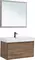 Мебель для ванной подвесная «Aquanet» Nova Lite 90 с 2 ящиками(один скрытый) дуб рустикальный, фото №1