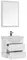 Мебель для ванной подвесная «Aquanet» Сидней 60 белый глянец, картинка №2