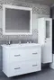 Мебель для ванной подвесная «Sanflor» Модена 105 белая, фото №1