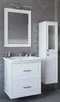 Мебель для ванной подвесная «Sanflor» Модена 75 белая, фото №1